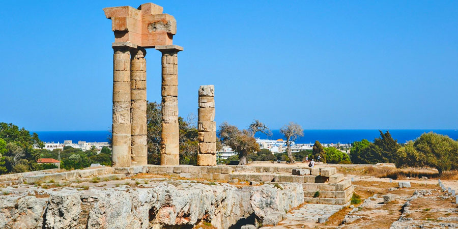 Acropole de Rhodes - Que faire à Rhodes ?
